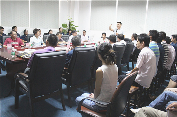 2014年9月30日，今泰管理升級誓師大會召開