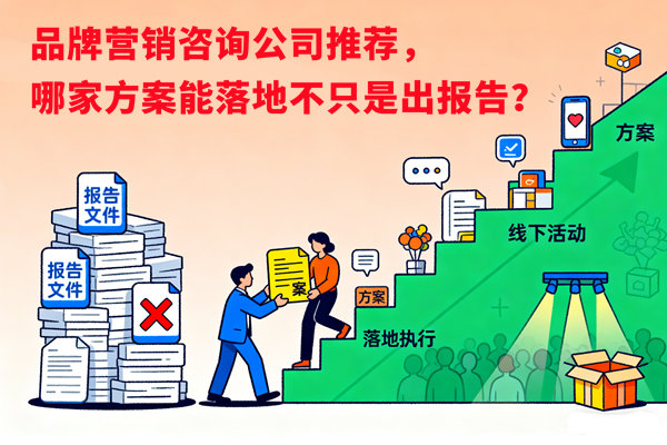 品牌營(yíng)銷咨詢公司推薦，哪家方案能落地不只是出報(bào)告？