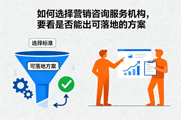如何選擇營銷咨詢服務(wù)機構(gòu)，要看是否能出可落地的方案