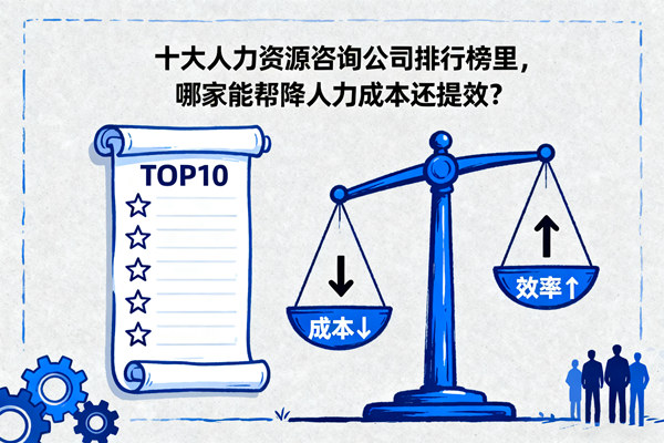 十大人力資源咨詢公司排行榜里，哪家能幫降人力成本還提效？