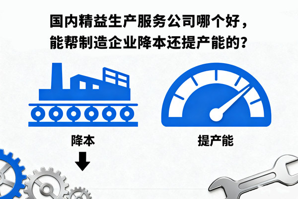 國內(nèi)精益生產(chǎn)服務(wù)公司哪個好，能幫制造企業(yè)降本還提產(chǎn)能的？